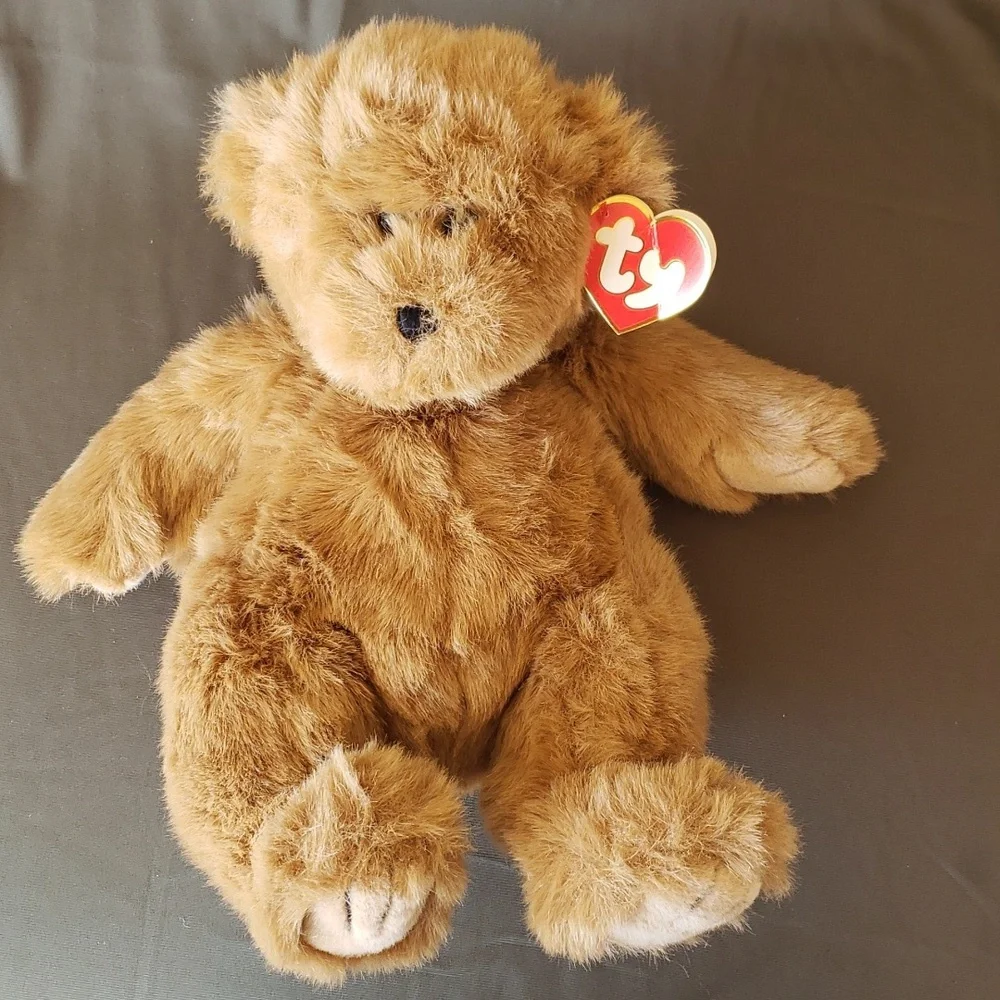 NWT Dumpling 🐻 Ty Vintage Classic Plush Teddy Bear 🧸 Collectible, PVC pellets - Picture 10 of 11